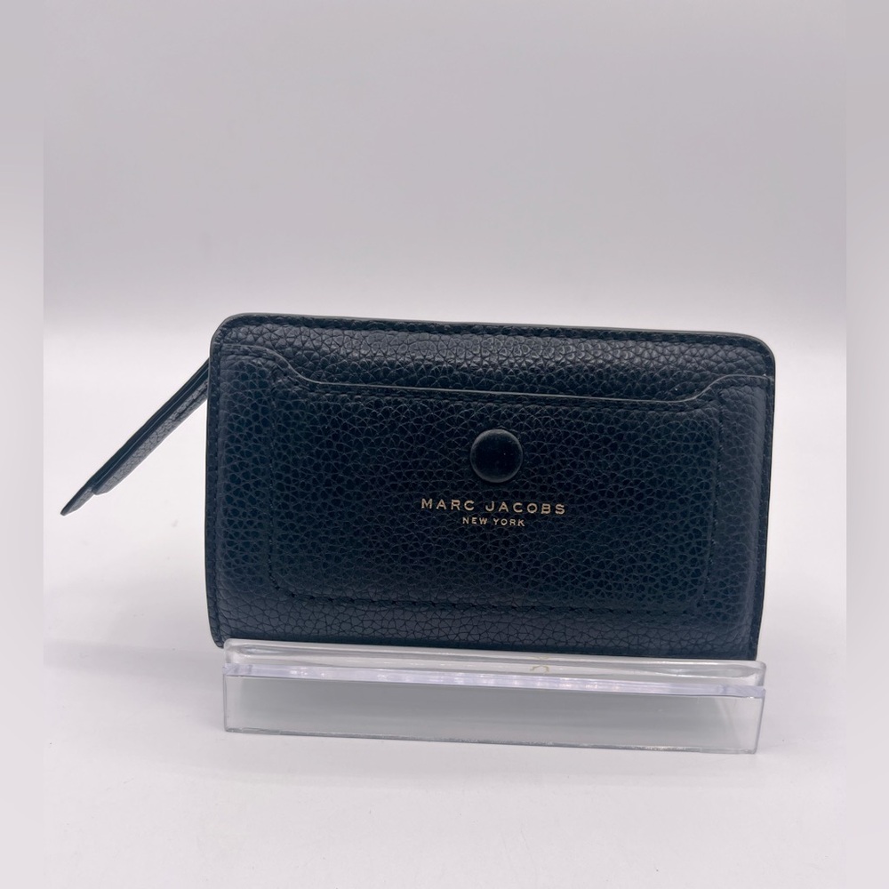 Marc Jacobs Black Soft Leather Wallet
